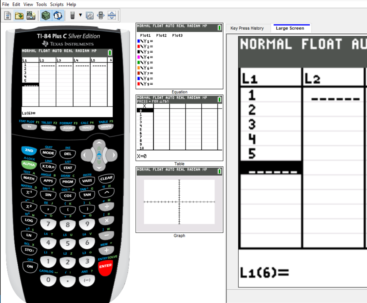 Exponential Model - TI84Plus - 3