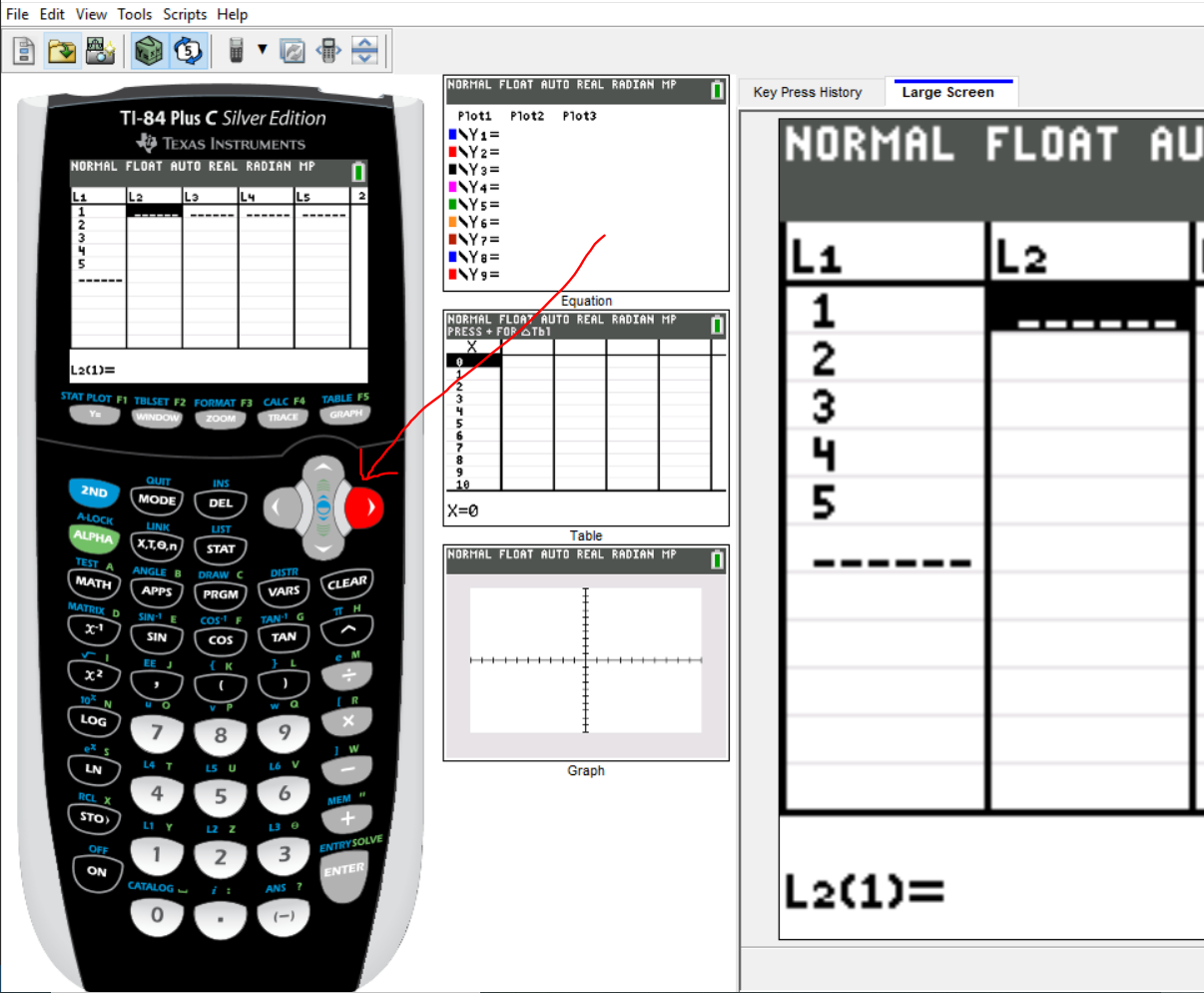 Exponential Model - TI84Plus - 4