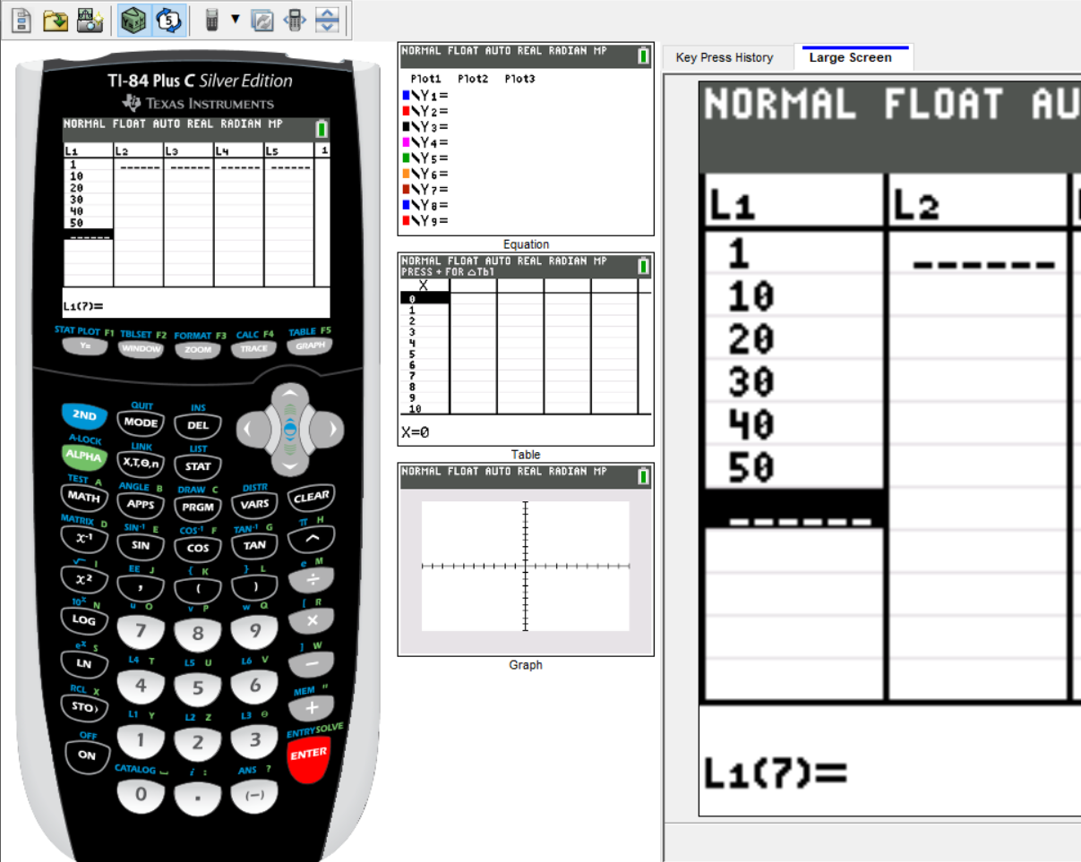 Logarithmic Model - TI84Plus - 3