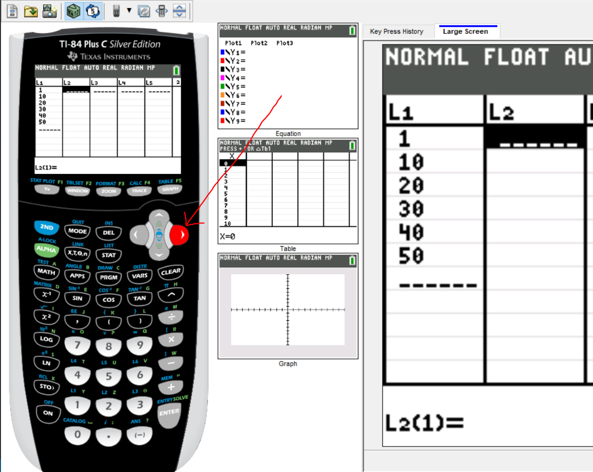 Logarithmic Model - TI84Plus - 4